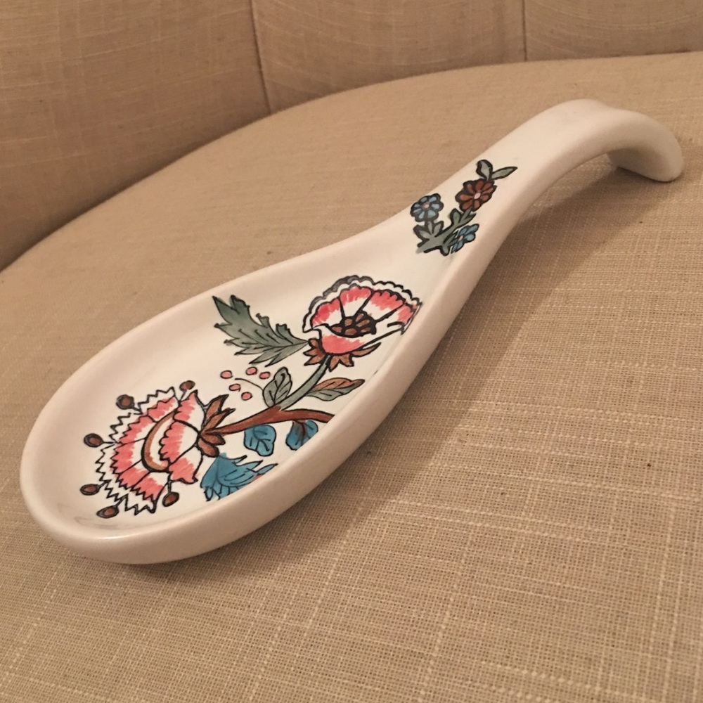 World Market Ceramic Spoon Rest
